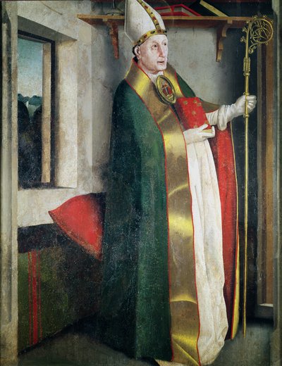 Saint Augustin (354-430) vers 1435 - Konrad Witz